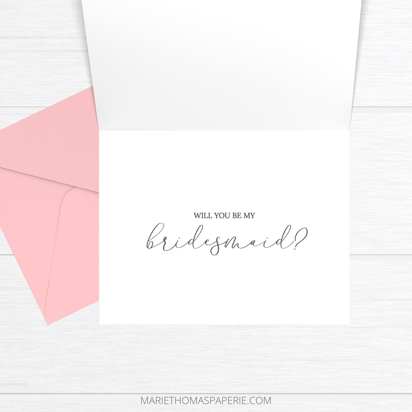 Editable  Bridesmaid Proposal Card Will You Be My Bridesmaid Card Maid of Honor Proposal Maid of Honor Card Asking Bridesmaid Template