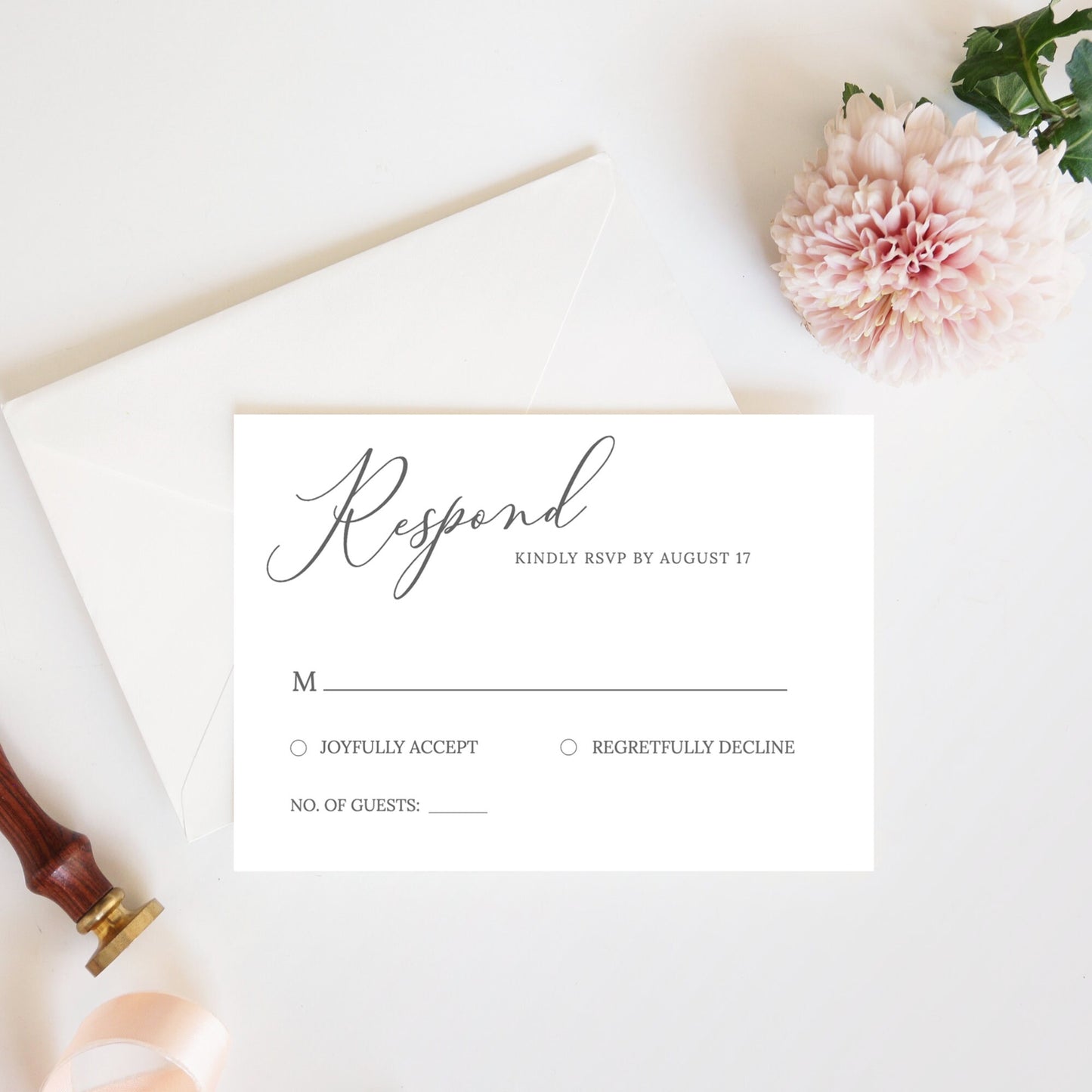 Editable RSVP Card Wedding Insert Bridal Shower Insert Wedding Registry Insert Card Template